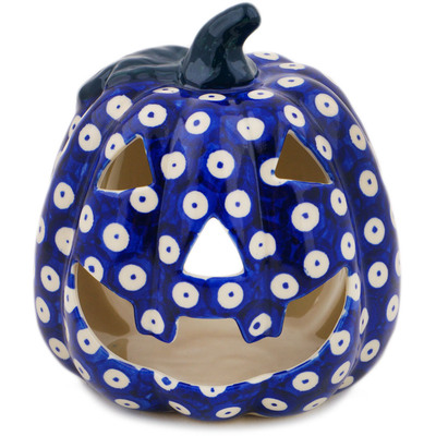 Jack O Lantern Candle Holder 6"