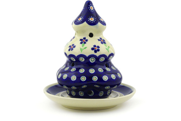 Christmas Tree Candle Holder 6"