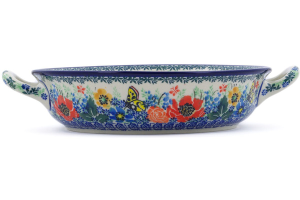 Round Baker with Handles 10"