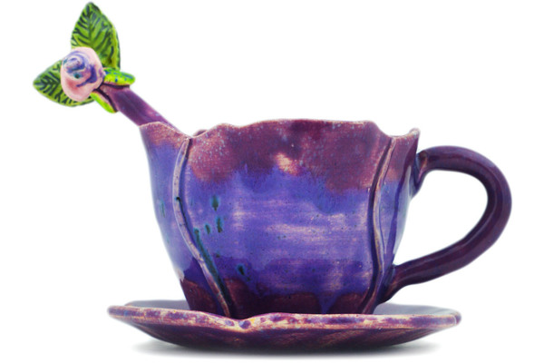 Cup with Saucer and Spoon 9 oz