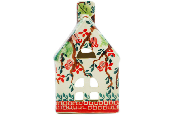 House Shaped Candle Holder 5"