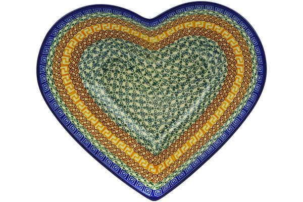 Heart Shaped Bowl 11"