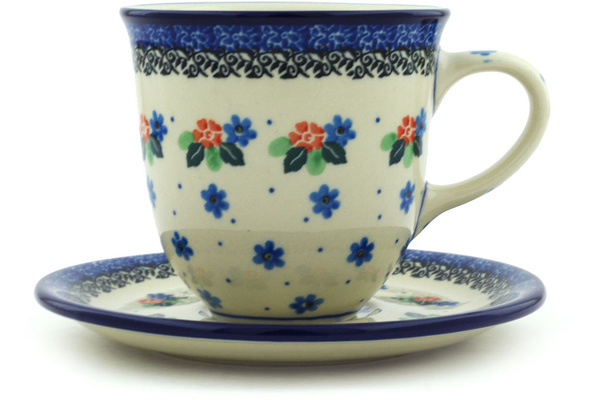 Cup with Saucer 10 oz