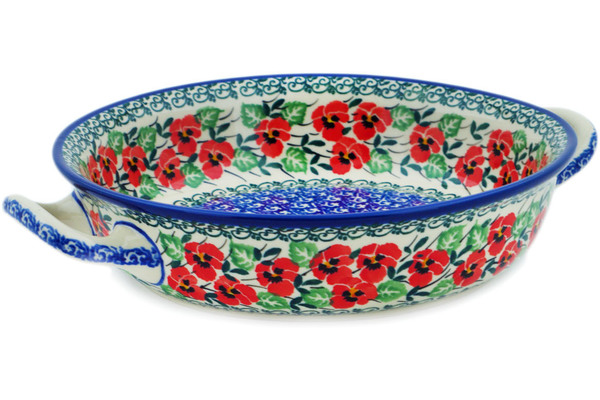 Round Baker with Handles 10"