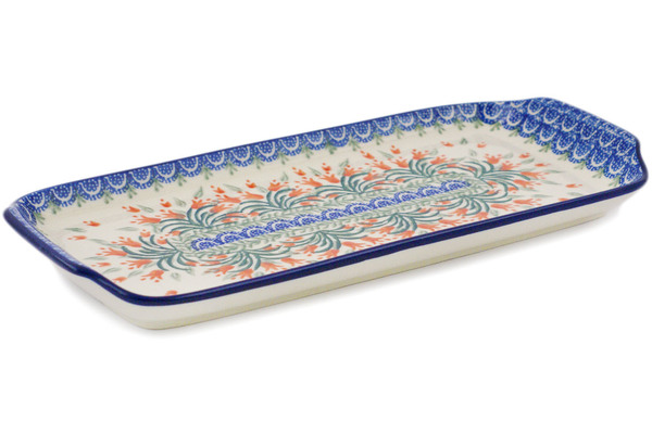 Platter with Handles 13"