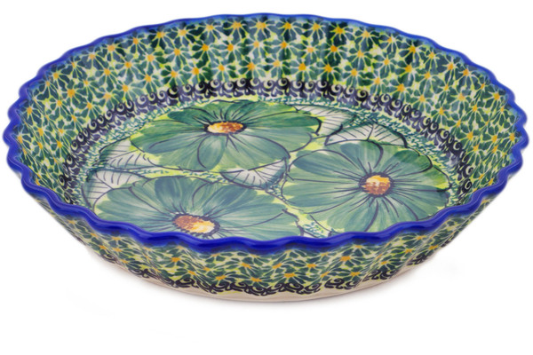 Fluted Pie Dish 10"