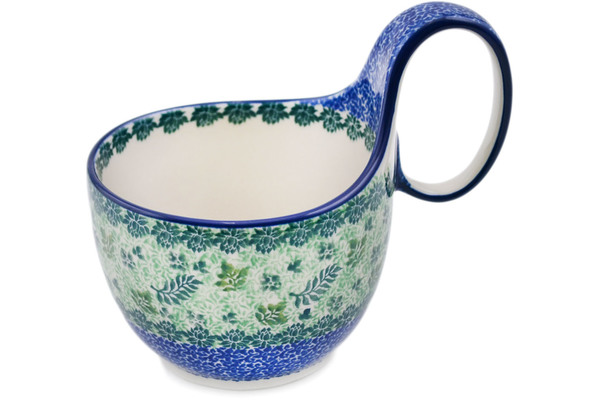 Bowl with Loop-Handle 6"