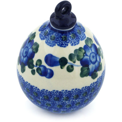 Christmas Ball Ornament 4"