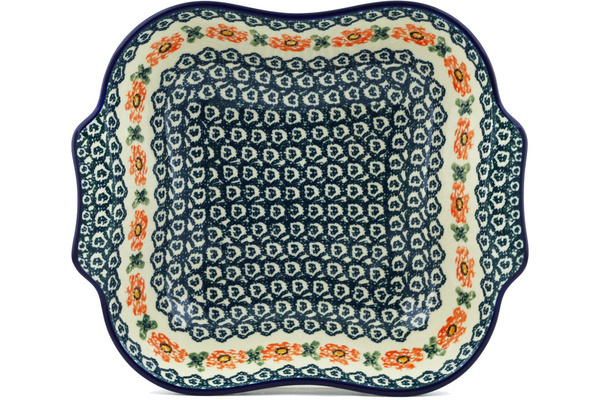 Square Baker with Handles 11"