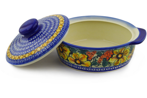 Baker with Cover with Handles 11"