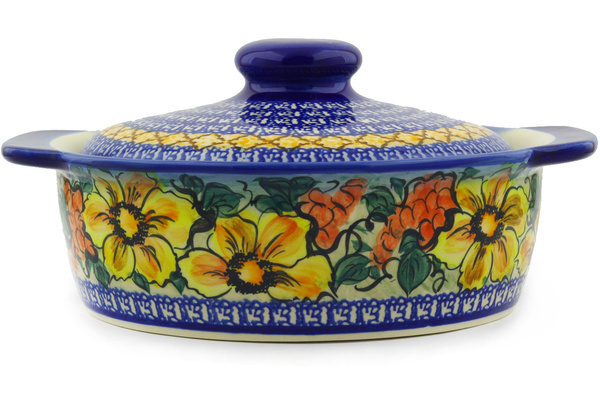 Baker with Cover with Handles 11"