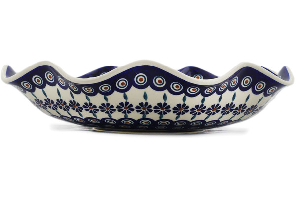 Scalloped Fluted Bowl 15"