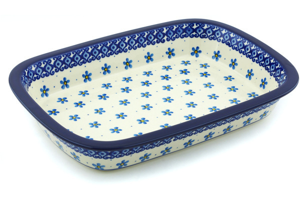 Rectangular Baker with Grip Lip