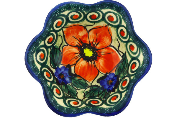 Scalloped Fluted Bowl 5"