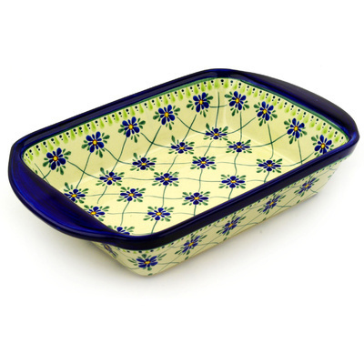 Rectangular Baker with Handles 14"