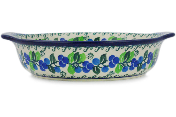 Round Baker with Handles 9"