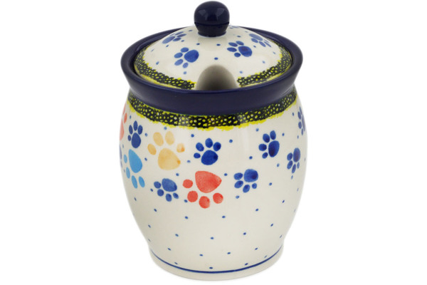 Jar with Lid with Opening 5"