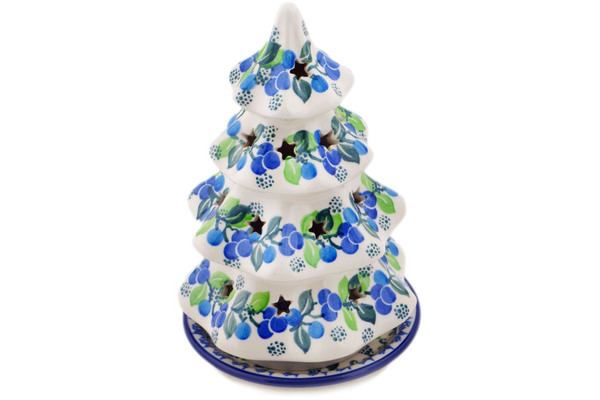 Christmas Tree Candle Holder 7"