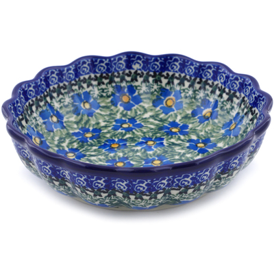 Scalloped Fluted Bowl 7"