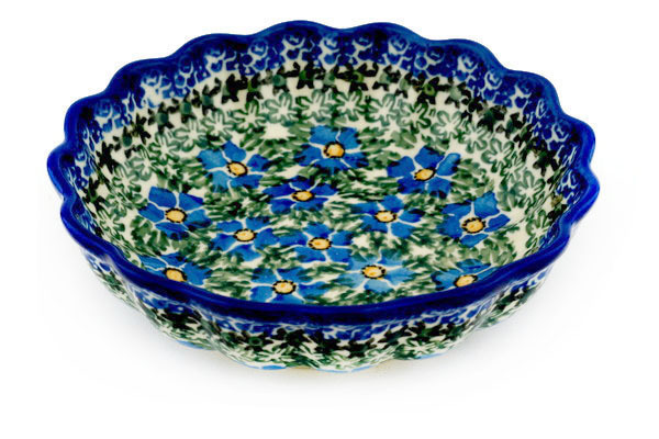 Scalloped Fluted Bowl 6"