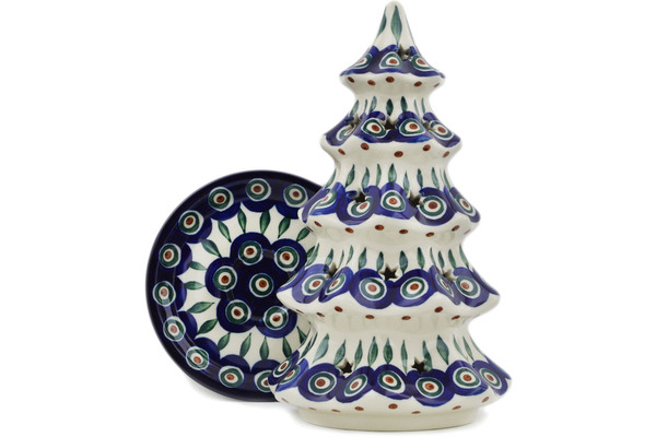 Christmas Tree Candle Holder 10"