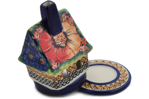 House Shaped Candle Holder 5"