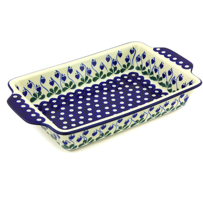 Rectangular Baker with Handles 13"