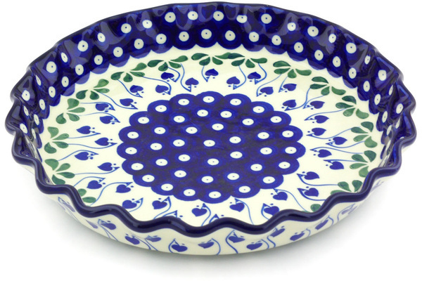 Fluted Pie Dish 10"