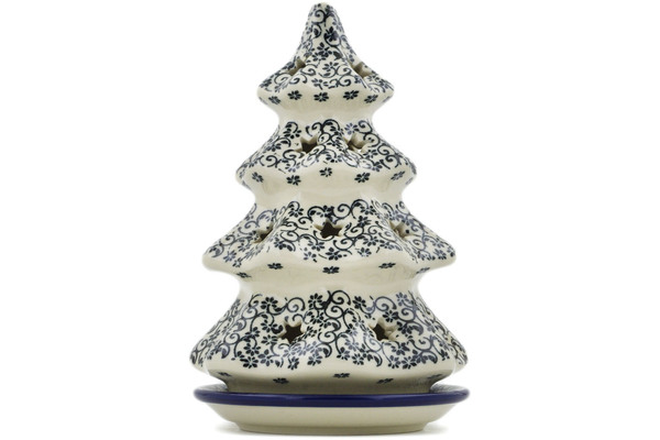 Christmas Tree Candle Holder 7"