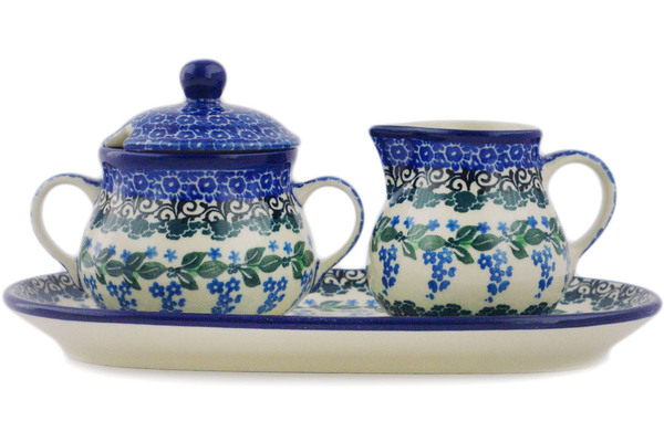 Sugar and Creamer Set 10"