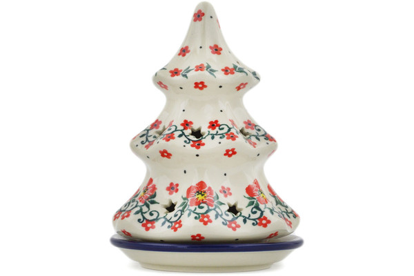 Christmas Tree Candle Holder 6"