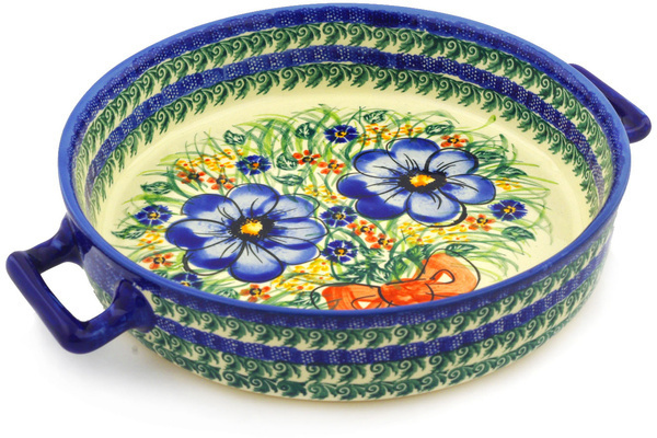 Round Baker with Handles 11"