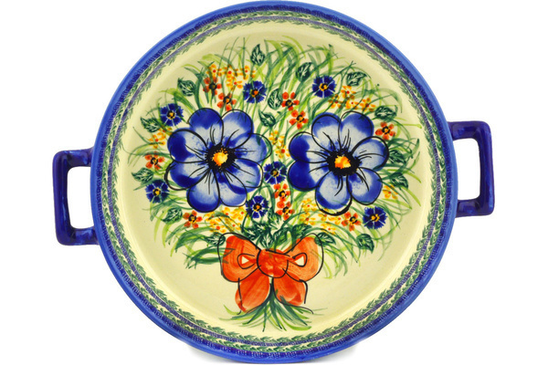 Round Baker with Handles 11"