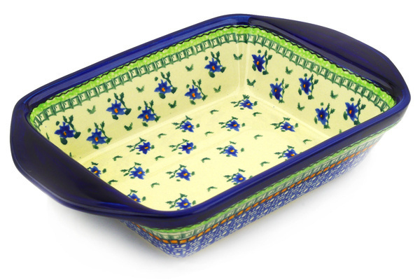 Rectangular Baker with Handles 12"