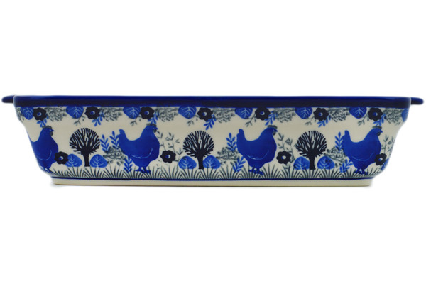 Rectangular Baker with Handles 15"