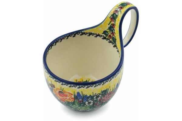 Bowl with Loop-Handle 6"