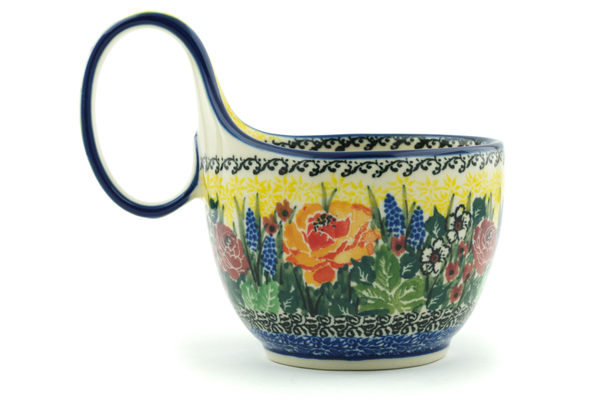 Bowl with Loop-Handle 6"