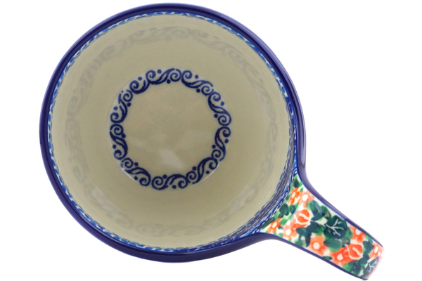 Bowl with Loop-Handle 6"