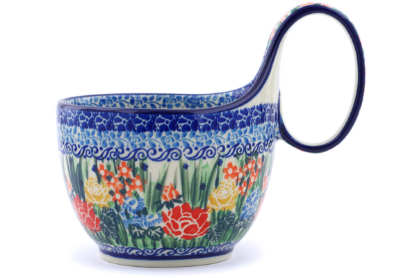 Bowl with Loop-Handle 6"