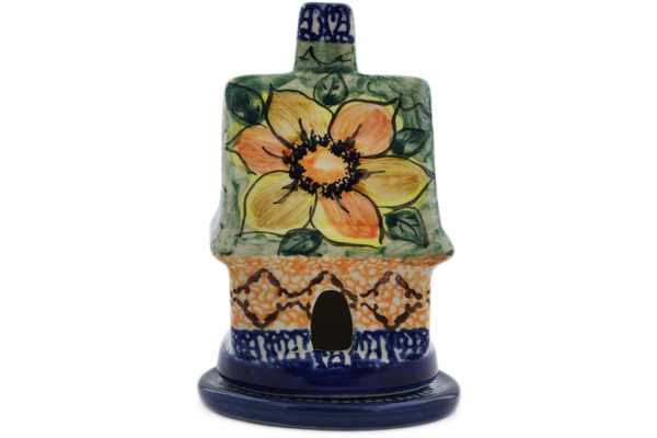House Shaped Candle Holder 5"