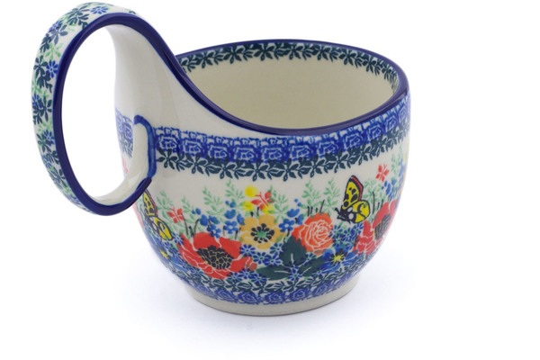 Bowl with Loop-Handle 6"