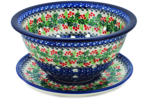 Colander with Plate 8"