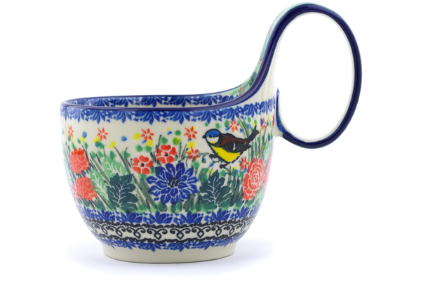 Bowl with Loop-Handle 6"