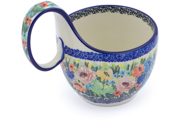 Bowl with Loop-Handle 6"