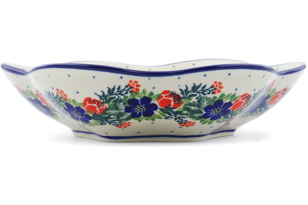 Scalloped Fluted Bowl 8"