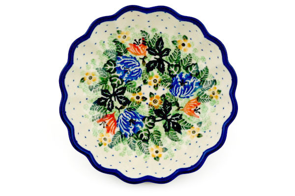 Scalloped Fluted Bowl 6"