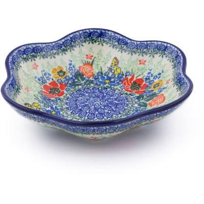 Scalloped Fluted Bowl 8"