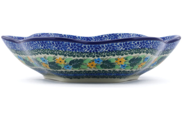 Scalloped Fluted Bowl 8"