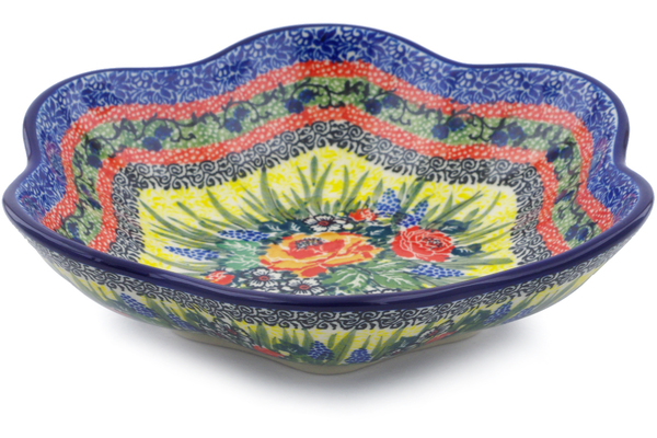 Scalloped Fluted Bowl 8"