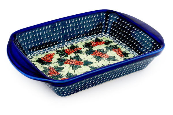 Rectangular Baker with Handles 14"